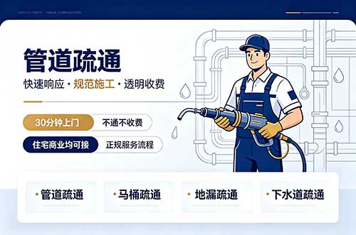 遵化管道疏通