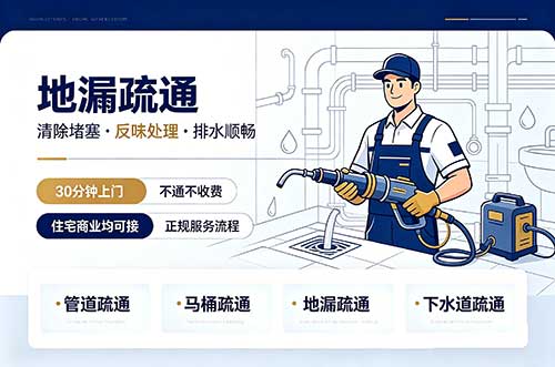 遵化地漏疏通