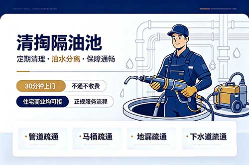 遵化清掏隔油池